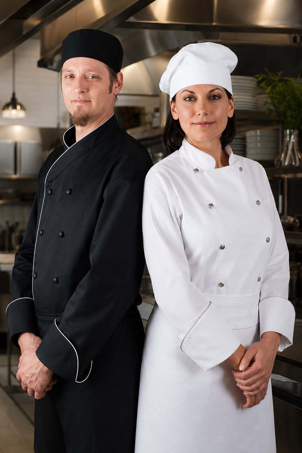black-white-custom-chef-coat-chicago-culinary-classics