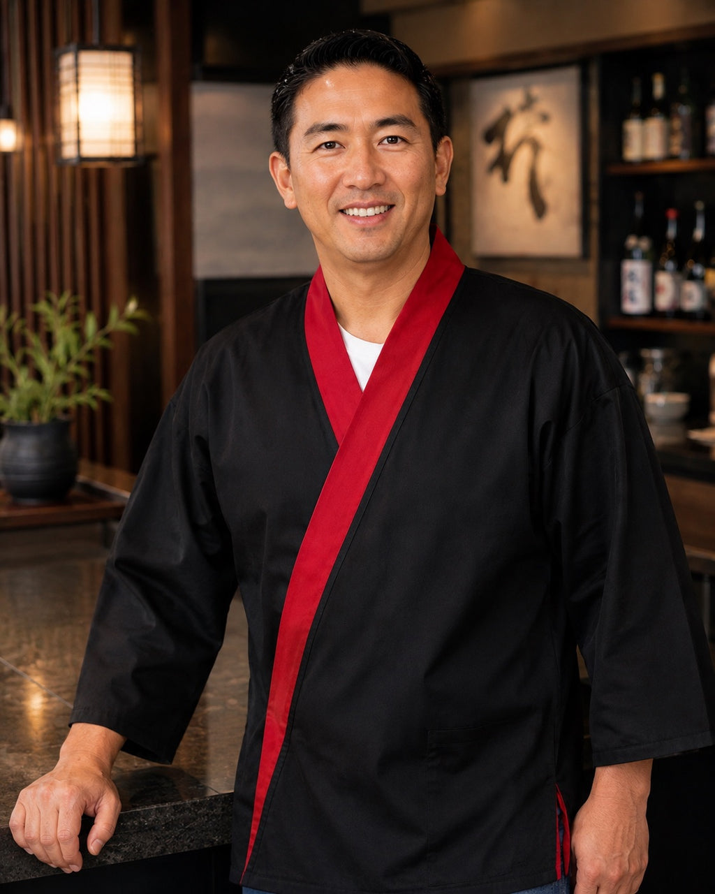 1037_Sushi_Coat_Black_Red_Collar-Culinary-Classics
