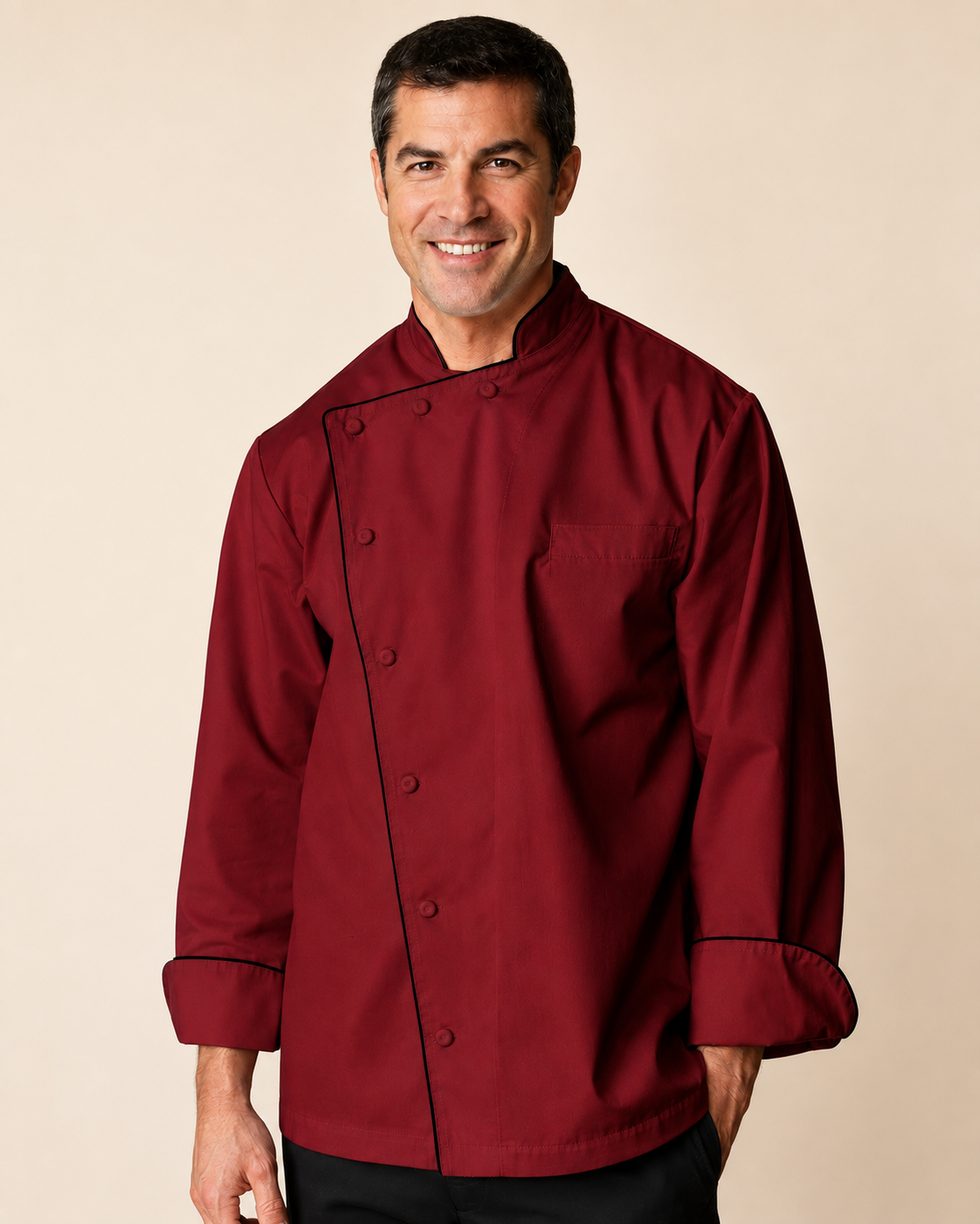 1095 Bordeaux Chef Coat Culinary Classics