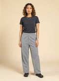 7302 Cotton Classic Chef Pant Houndstooth Front