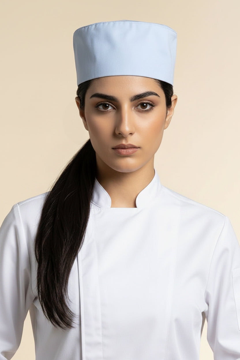 Adjustable Skullcap Sky Blue