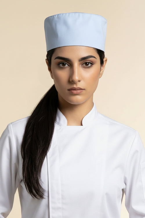 Adjustable Skullcap Sky Blue