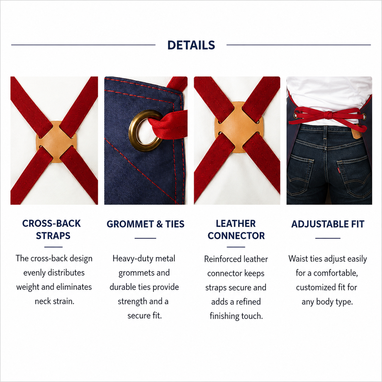 Apron Details Page Culinary Classics 