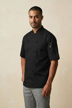 Aruba Pro Vent Chef Coat 1618_Black