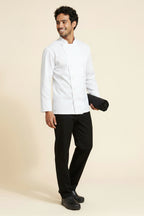 Barbados Pro Vent Chef Coat White