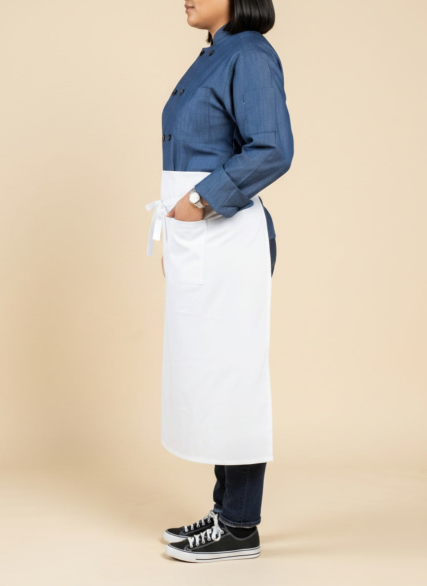 Bistro Apron with NO Pockets Side