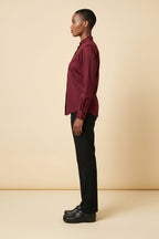 Bistro Shirt Burgundy 
