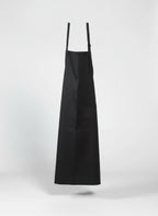Black Bistro Apron with Front Pockets & Pencil Divide Flat