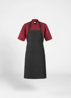 Black Butcher Apron Flat