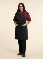Black Butcher Apron Front 2