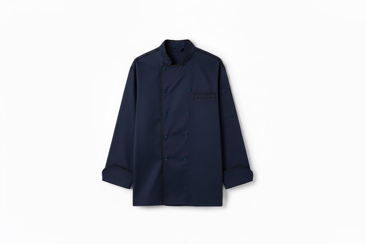 Bordeaux Chef Coat Navy