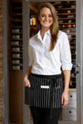 Build Your Own - Premium Waist Apron with 3 Pockets Stripe Made in USA