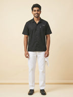 CHEF Embroidered Shirt BLACK 1