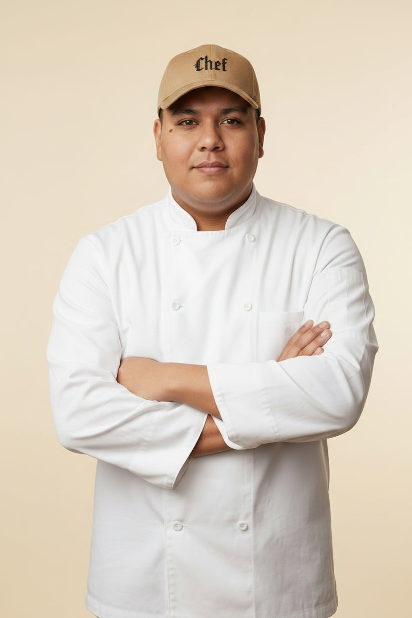 Chef Baseball Hat Stone