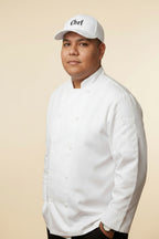Chef Baseball Hat White
