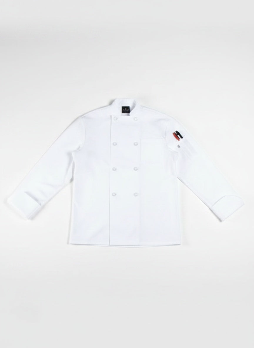 Classic_Chef_Coat_White Laydown