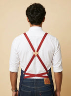Dearborn Cross-back Bib Apron Back