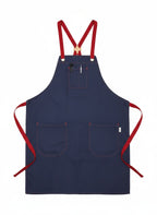 Dearborn Cross-back Bib Apron Flat