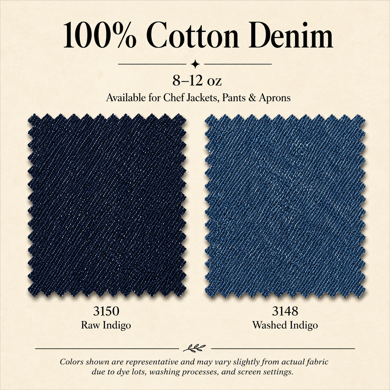 Denim Swatch Card