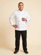 Euro FIT NeoTraditional Chef Coat White