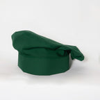 GREEN Grand Beret Chef Hat with adjustable Velcro closure