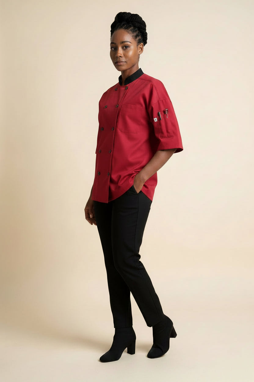 Havana_Vented_Chef_Coat_With_Mesh_1480_Red