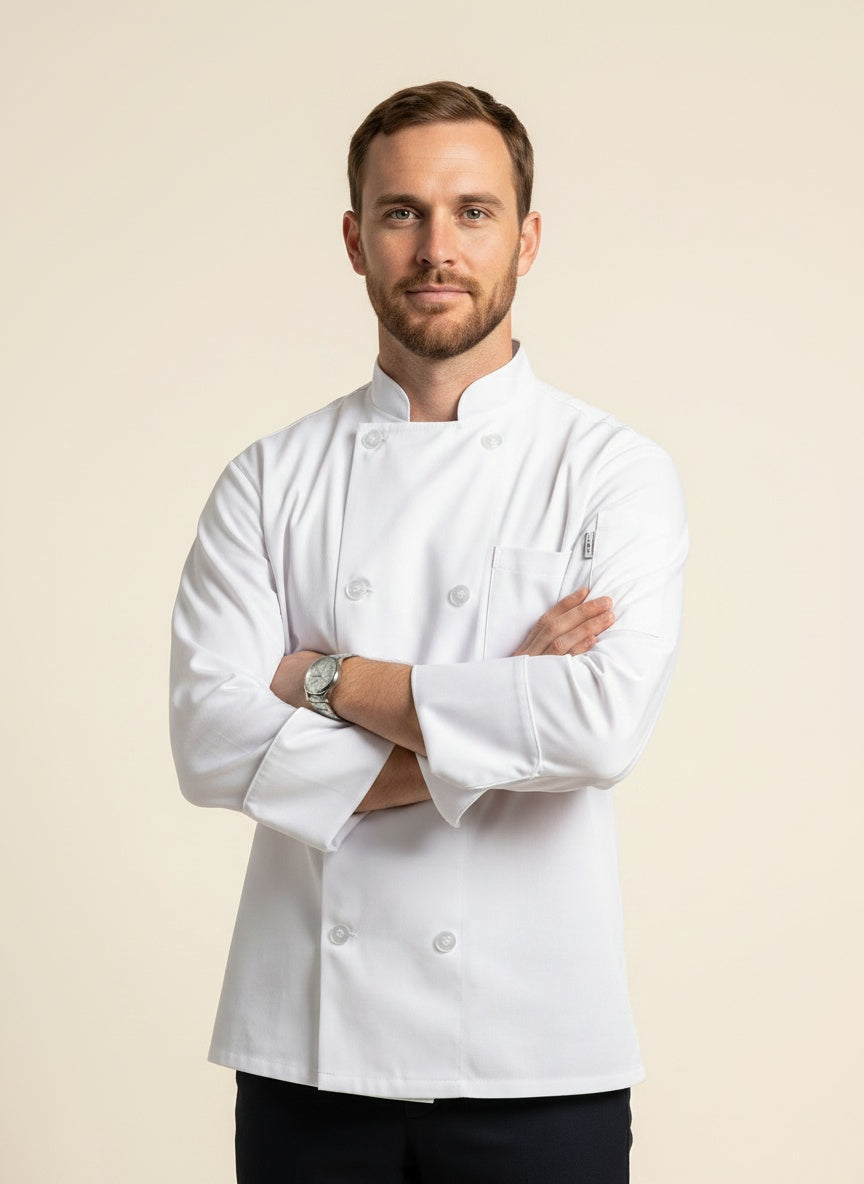 Long Sleeve Chef Coat 2