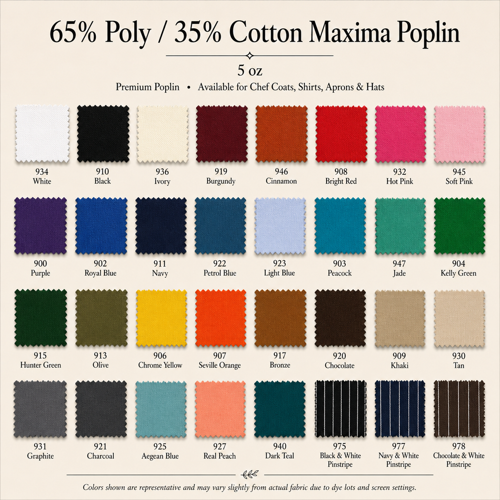 Maxima Poplin Swatch Card