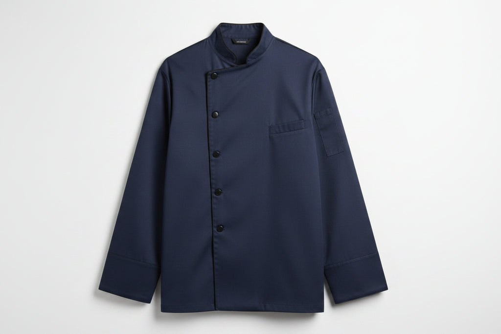 Milan Chef Coat Navy