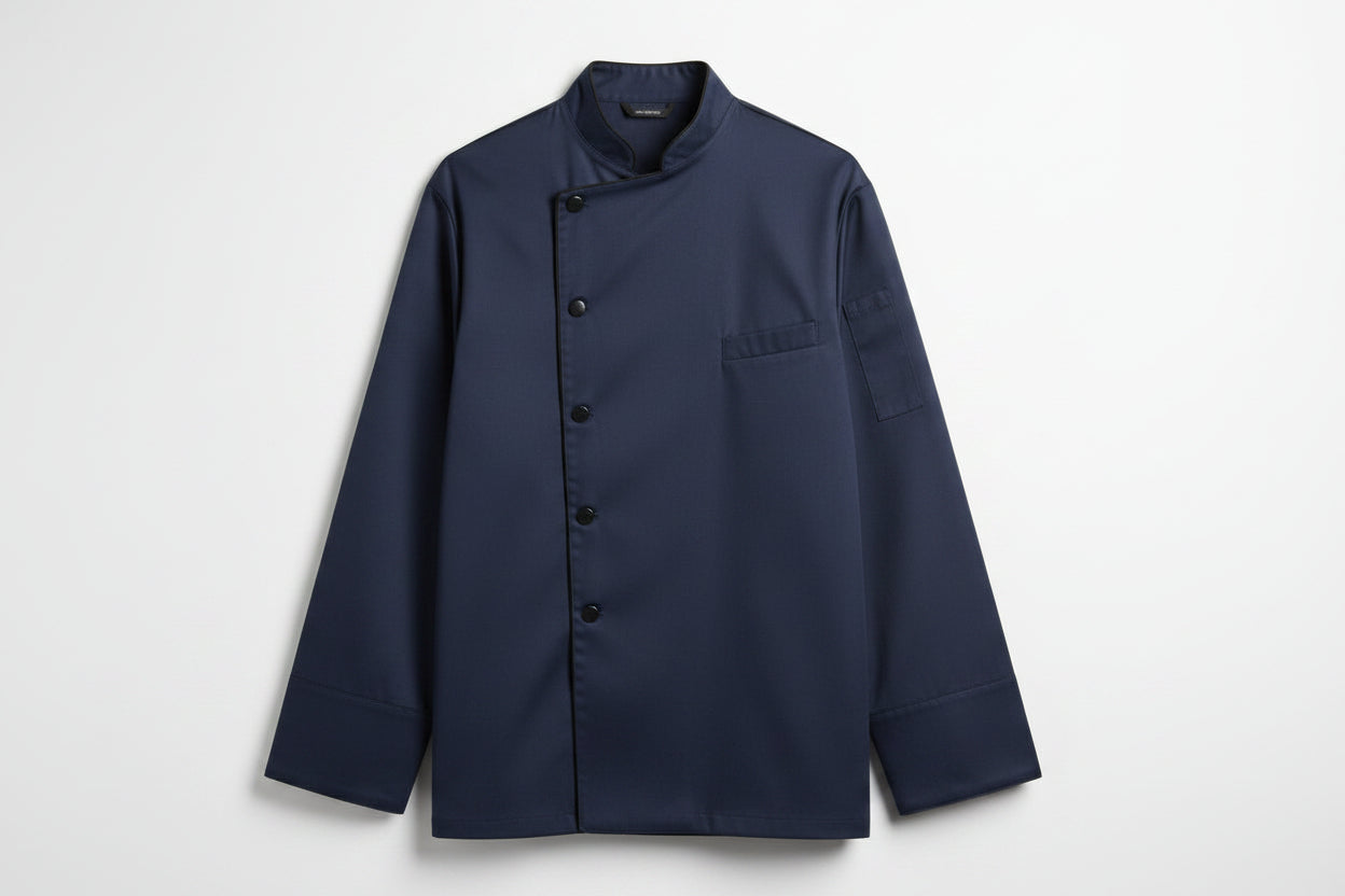 Milan Chef Coat Navy