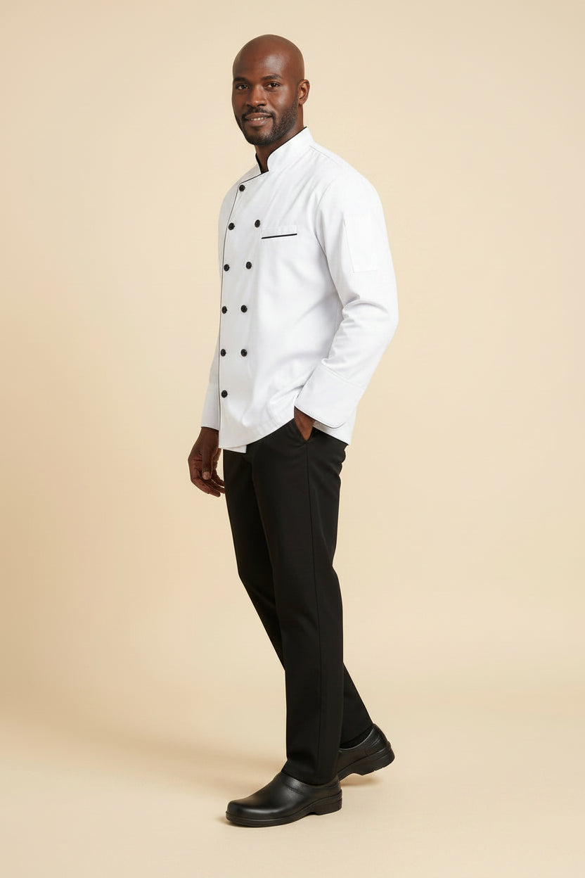 Milan Chef Coat White 