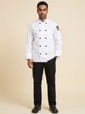 Moroccan Chef Coat White Front