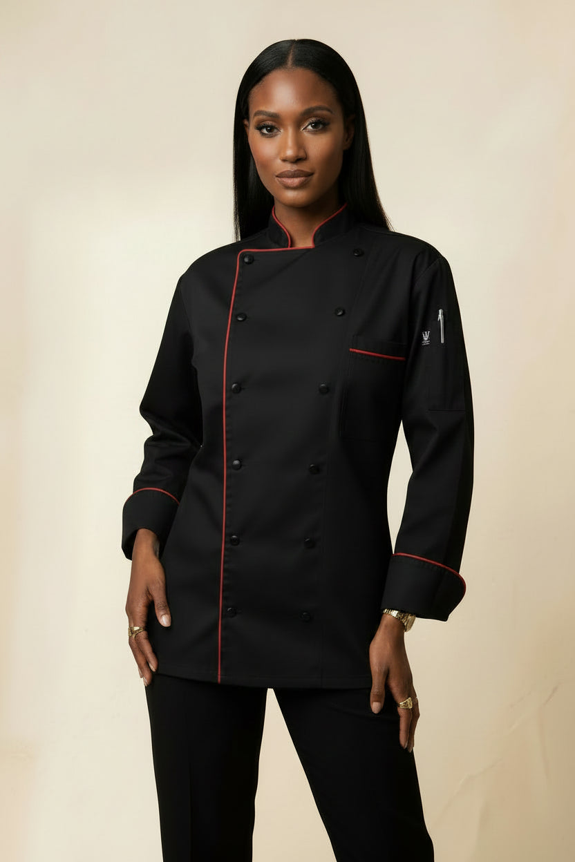 Murano_Executive_Chef_Coat_1477_BlackWRed
