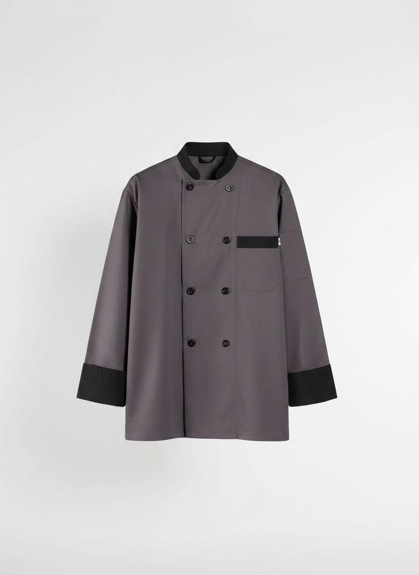 Newport Contrast Trim Coat Gray Flat