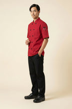 Rio Chef Coat Red