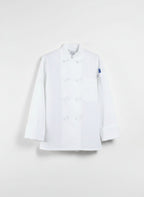 Sedona Women's Chef Coat White Flat
