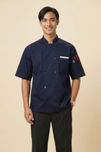 South_Beach_Short_Sleeve_Chef_Coat-Navy