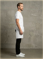 Standard 4-Way Apron F3017 White Side