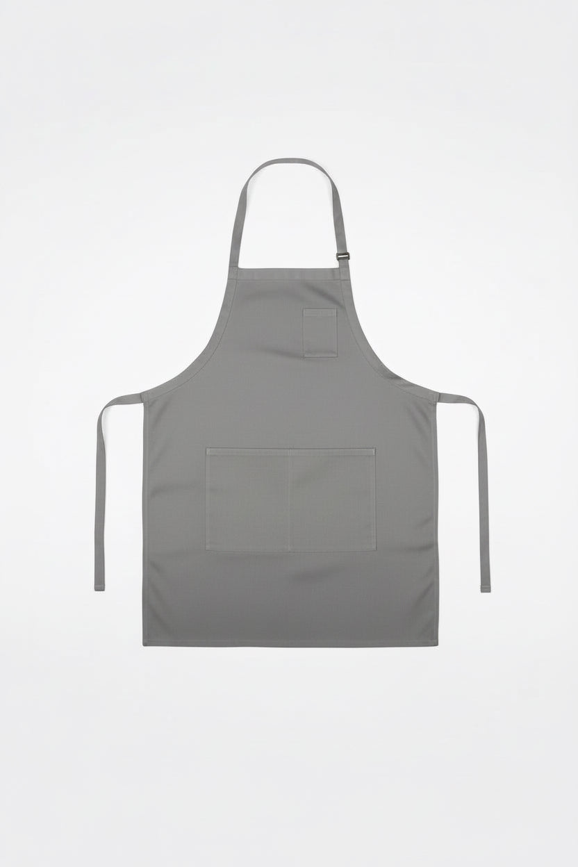 Standard Butcher Apron with Split Pocket UC3011 Grey