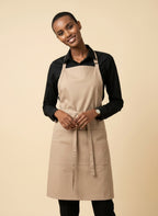 Standard Butcher Apron with Split Pocket UC3011 Stone