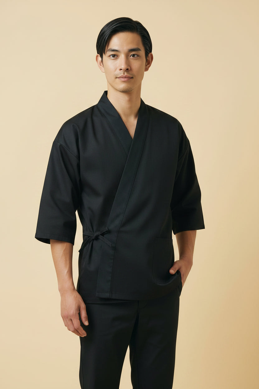 Sushi Coat Black