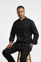 Traditional Chef Jacket Build Your Own Black