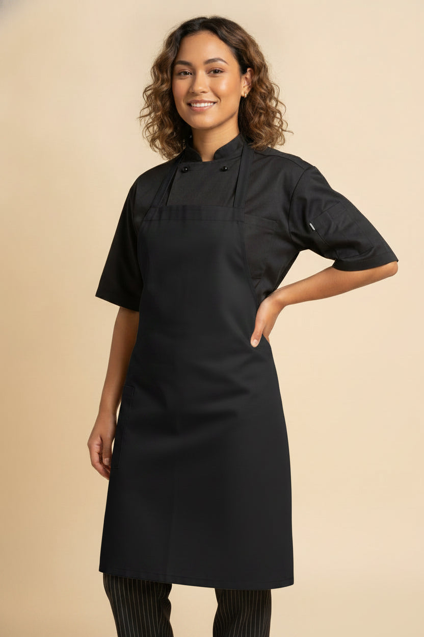 Utility Bib Apron Black 