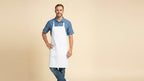 Utility Bib Apron White