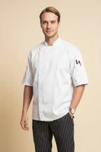 Venture Pro Vent Short Sleeve Chef Coat_1481_White