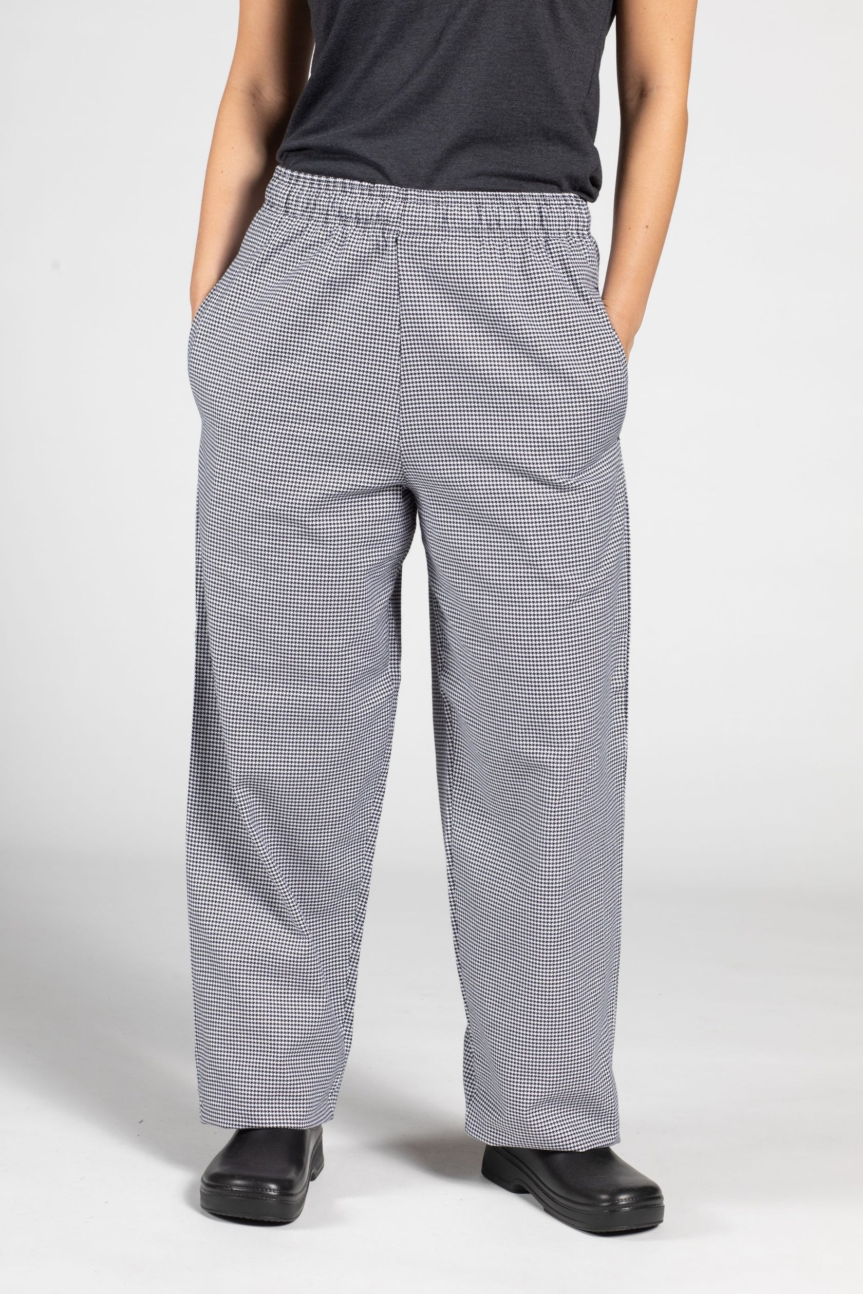 classic chefs pant houndstooth