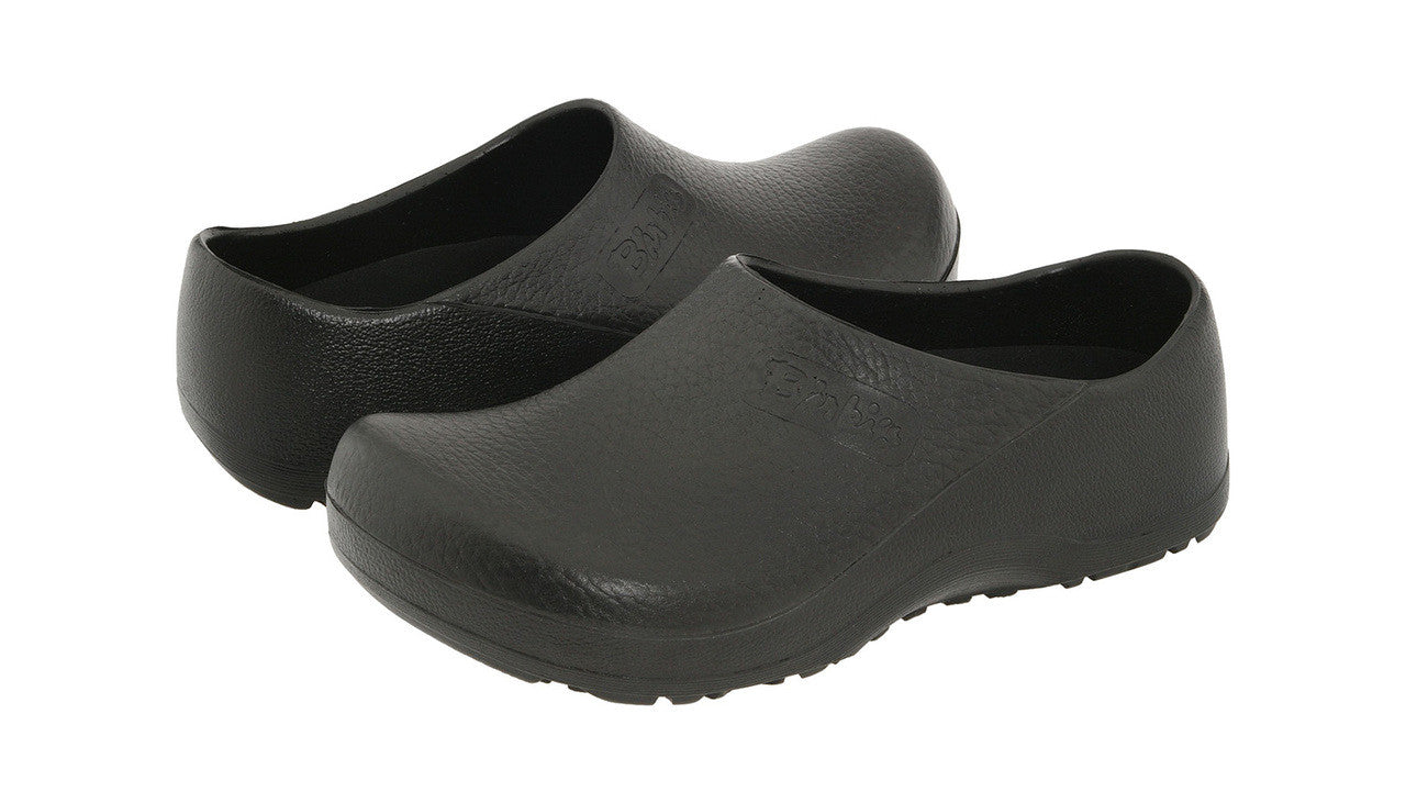 Black Professional Birki Slip Resistant Clog