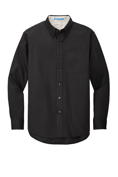Mens Fitted Worry Free Shirt