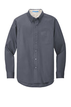 Mens Fitted Worry Free Shirt