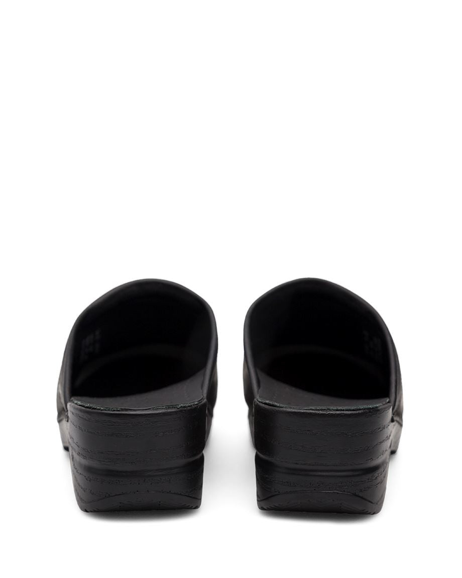 Dansko Sonja Oiled Black Traditional Clog